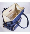 Sunveno Diaper Bag - Navy Blue Silk